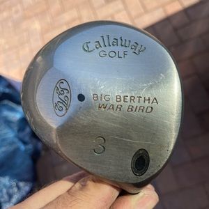 Callaway big Bertha wood 3 in ladies flex